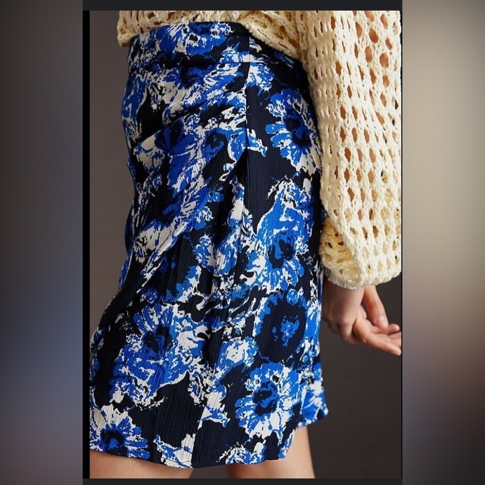 Anthropologie Porridge Floral Skirt